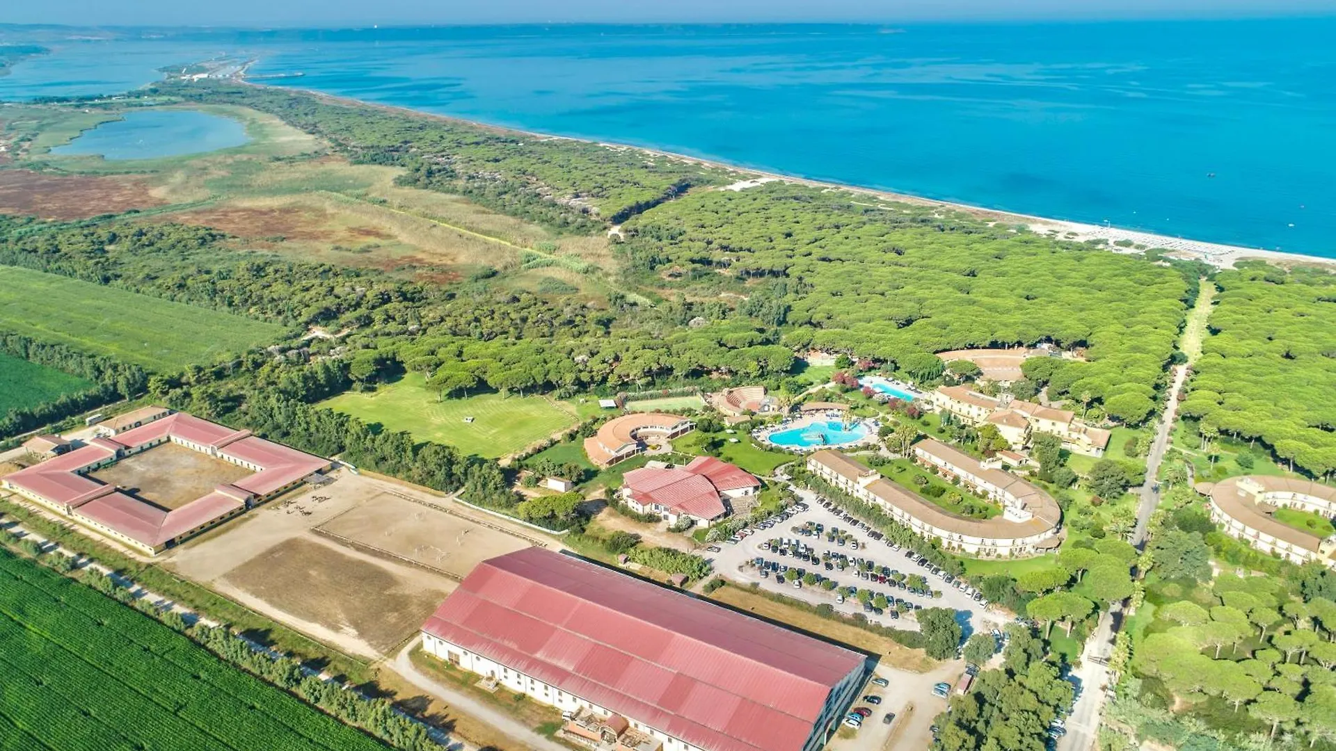 Hotel Surrounded By Greenery With Swimming Pool In Arborea Just 600 Meters From The Sea location
